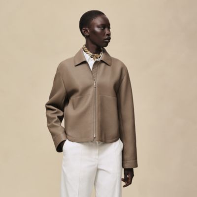 コート - レザー - レディス, ウェア, コート＆ジャケット | Hermès