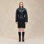 Quilted equestrian jacket, bleu noir
