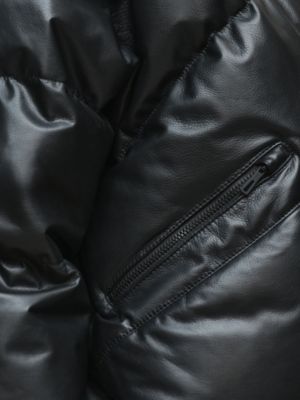 Smooth calfskin puffer coat, View: front, front, view 8 of 8