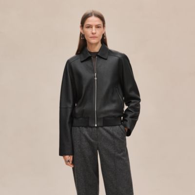 Leather - Hermès Women's Coats and Jackets | Hermès USA