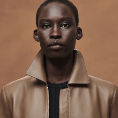 Leather - Hermès Women's Coats and Jackets | Hermès USA