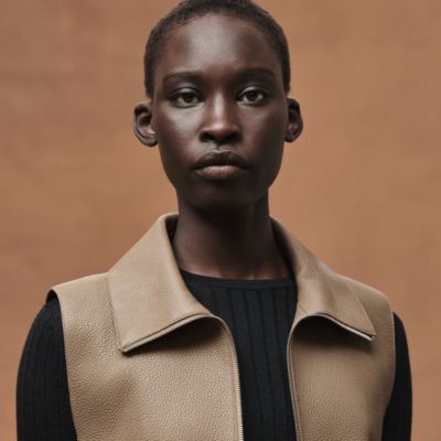 エルメスのレザーコレクション：レディス レザーウェア | Hermès