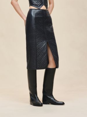 Quilted skirt, View: Worn, worn, view 3 of 7