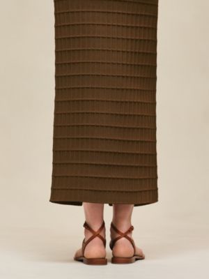 Long skirt with slit, View: Worn, worn, view 6 of 6
