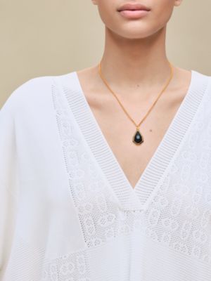 "Chaine d'Ancre" long caftan dress, View: Worn, worn, view 6 of 7