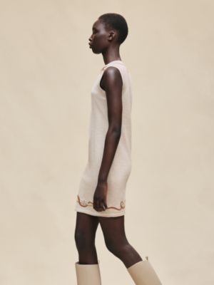 Sleeveless tunic dress, View: Worn, worn, view 3 of 6