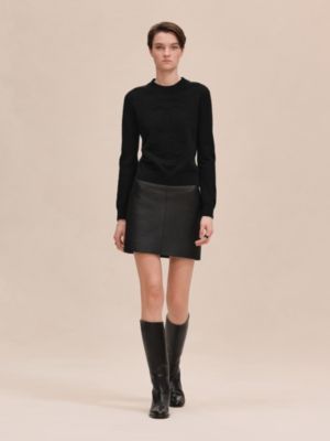 Cashmere "H Lift" long-sleeve sweater, View: Worn, worn, view 2 of 6