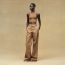 Sleeveless top, brun mahogany