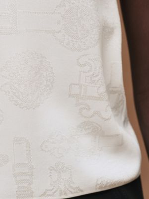 ショートスリーブニット 《フェロヌリー》モチーフ, イメージ: 着用例, worn, ビュー5の5