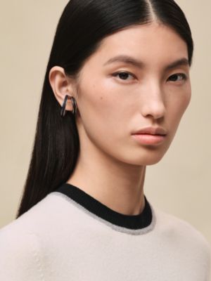 ショートスリーブニット 《エクスリブリス》モチーフ, イメージ: 着用例, worn, ビュー4の5