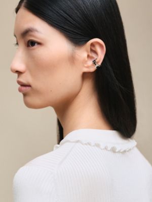 Jewel long-sleeve sweater, View: Worn, worn, view 4 of 5