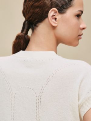 Short-sleeve sweater, View: Worn, worn, view 5 of 5