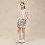 Short-sleeve sweater, beige naturel