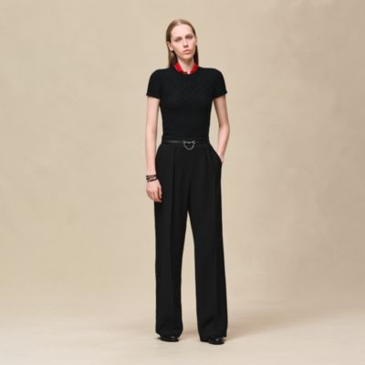 ロングスリーブニット 《シェーヌ・ダンクル》モチーフ | Hermès