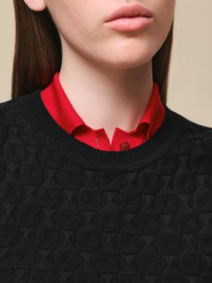 "Medor" short-sleeve sweater, View: Worn, worn, view 4 of 4
