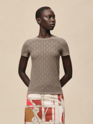 "Medor" short-sleeve sweater, View: Worn, worn, view 2 of 4