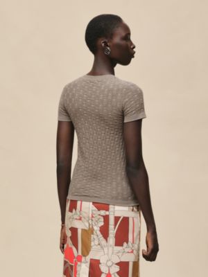 "Medor" short-sleeve sweater, View: Worn, worn, view 3 of 4