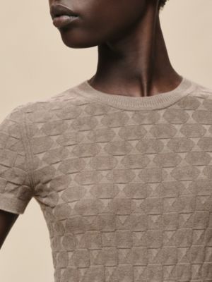 "Medor" short-sleeve sweater, View: Worn, worn, view 4 of 4