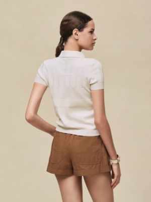 Short-sleeve polo shirt, View: Worn, worn, view 3 of 4