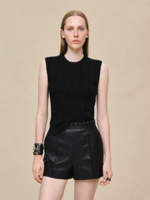 Sleeveless sweater, View: Worn, worn, view 2 of 4