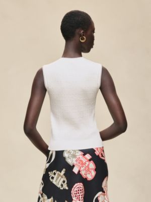 Sleeveless sweater, View: Worn, worn, view 4 of 5