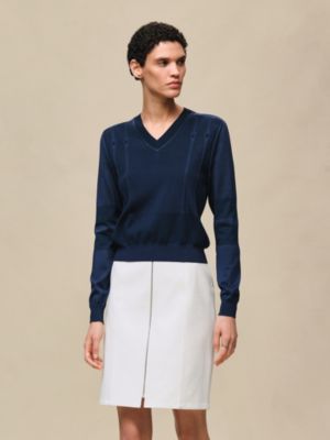 Long-sleeve sweater, View: Worn, worn, view 2 of 5