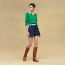 Long-sleeve sweater, vert jungle