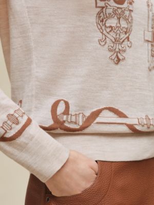 "Ferronnerie"長袖套頭衫, 檢視: 佩戴, worn, 檢視共5張圖片的第5張