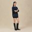Pull sweat-shirt manches longues Inspiration Tunique motif «&nbsp;Ex-Libris&nbsp;», bleu lagune