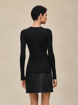 Long-sleeve sweater, View: Worn, worn, view 4 of 5