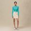 Pull manches longues, vert menthe