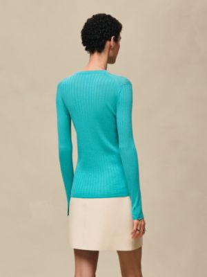 ロングスリーブニット, イメージ: 着用例, worn, ビュー3の4
