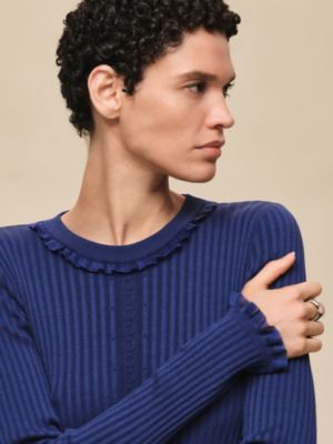 ロングスリーブニット, イメージ: 着用例, worn, ビュー4の5