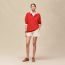 Wide sweater, rouge amazone