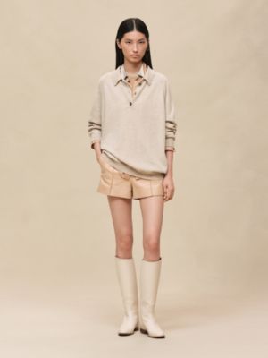 Wide sweater