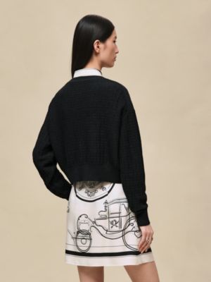 "H Voyage" long-sleeve sweater, View: Worn, worn, view 3 of 5