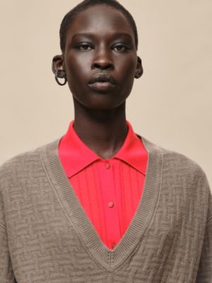 "H Voyage" long-sleeve sweater, View: Worn, worn, view 4 of 5