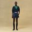 "H Voyage" long-sleeve sweater, bleu outremer