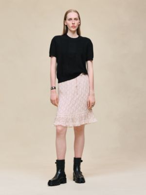 "H Voyage" short-sleeve sweater