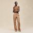 Top sans manches, brun mahogany