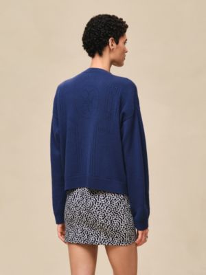 Cashmere long-sleeve cardigan, View: Worn, worn, view 3 of 6