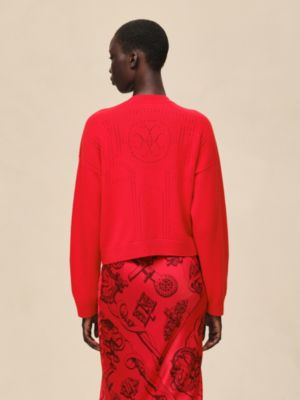 Cashmere long-sleeve cardigan, View: Worn, worn, view 3 of 6