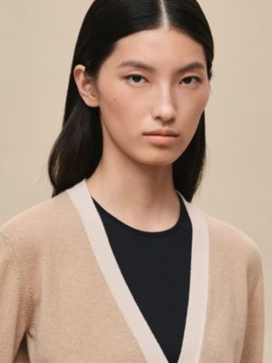 ロングスリーブカーディガン, イメージ: 着用例, worn, ビュー4の6