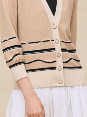 ロングスリーブカーディガン, イメージ: 着用例, worn, ビュー5の6