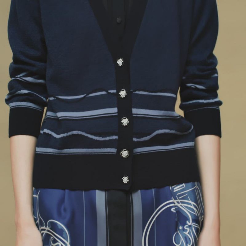 ロングスリーブカーディガン | Hermès - エルメス-公式サイト