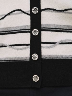 ロングスリーブカーディガン, イメージ: 正面から見たイメージ, front, ビュー6の6