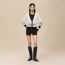 Long-sleeve cardigan, blanc nacre