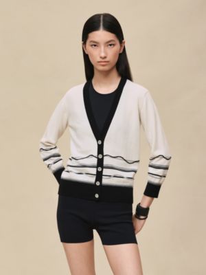 ロングスリーブカーディガン, イメージ: 着用例, worn, ビュー2の6