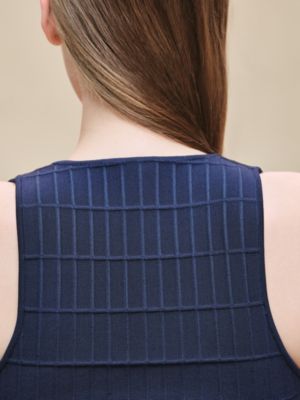 Cardigã longo sem mangas, Exibir: Sendo usado, worn, visualizar 6 de 6
