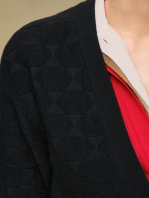 "Medor" long-sleeve cardigan, View: Worn, worn, view 4 of 5